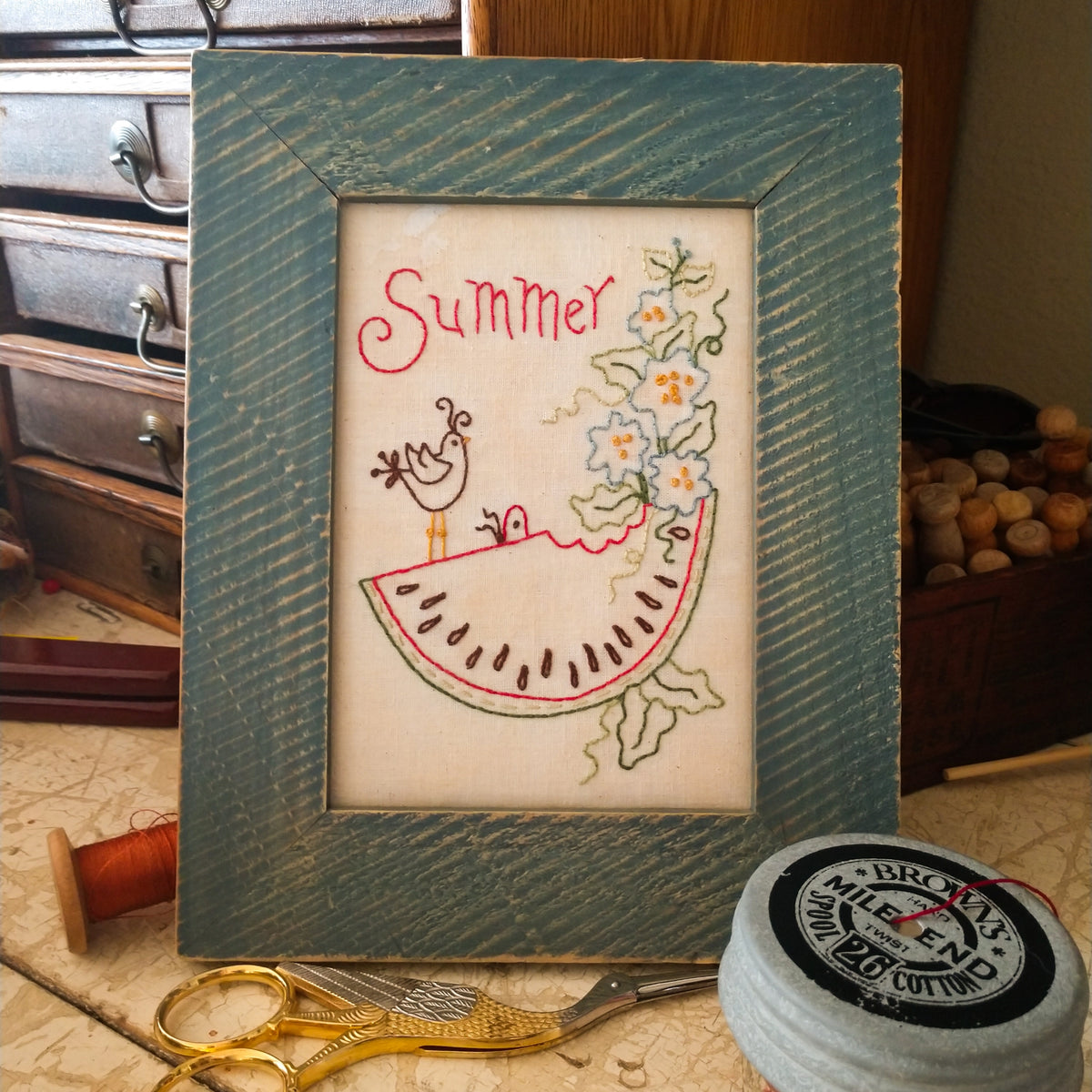 Celebrate the Seasons - Hand Embroidery Pattern - Shipped