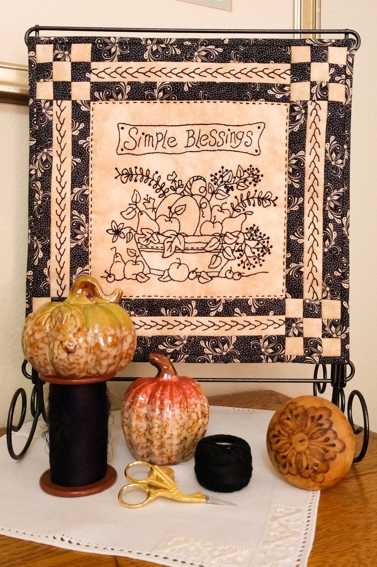 Simple Blessings - Hand Embroidery Pattern - Download
