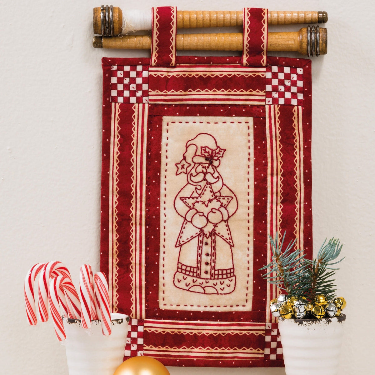 Simply Santa - Machine Embroidery Pattern - Download