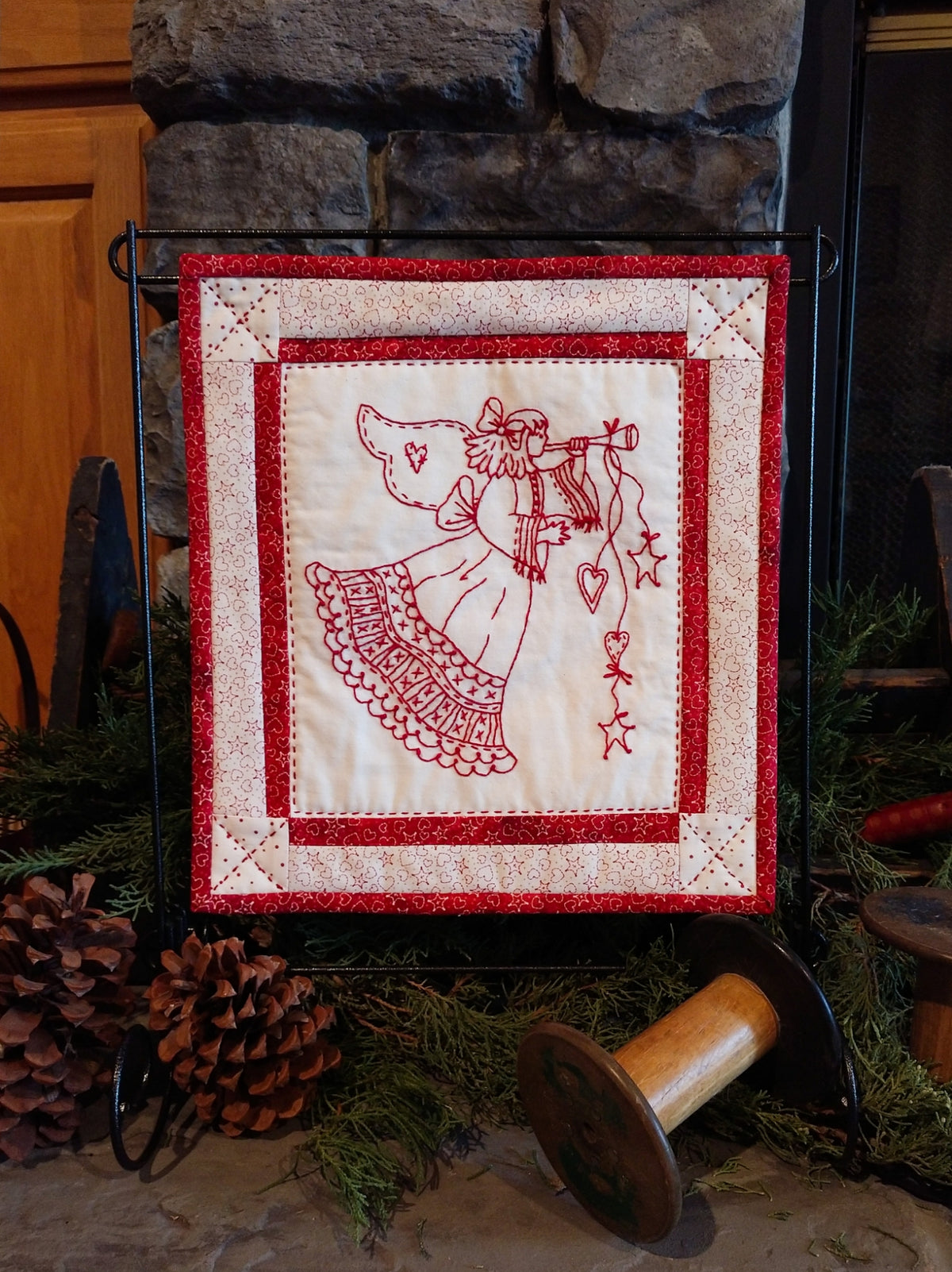 Herald Angel - Hand Embroidery Pattern - Download