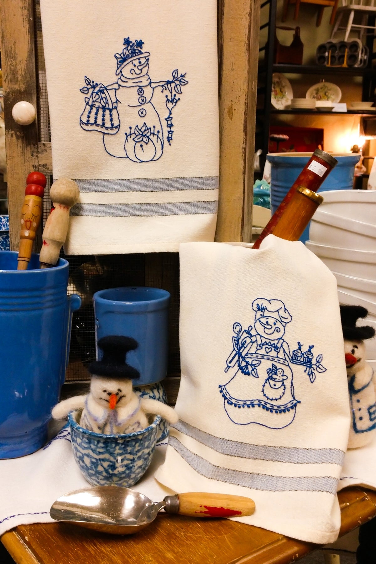 Snow Ladies - Hand Embroidery Pattern - Download 