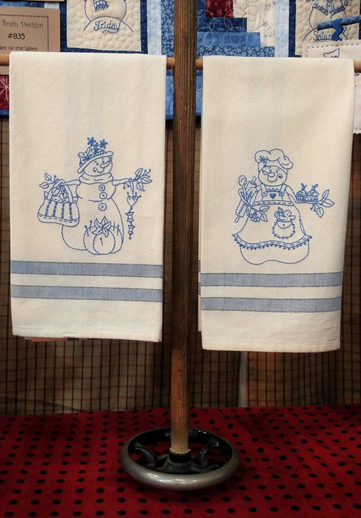 Snow Ladies - Hand Embroidery Pattern - Download 