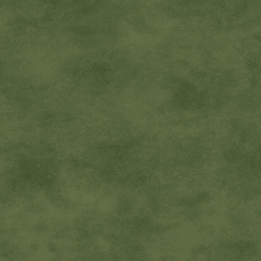 Medium Green Shadow Play Cotton Fabric