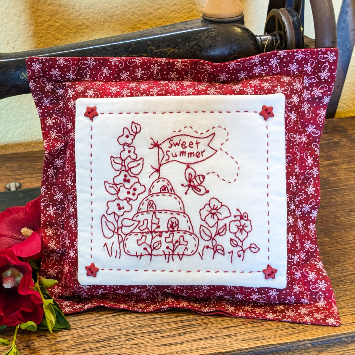 Sweet Summer - Machine Embroidery Pattern - Download
