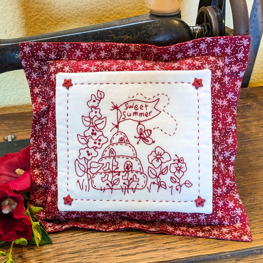 Sweet Summer - Machine Embroidery Pattern - Download
