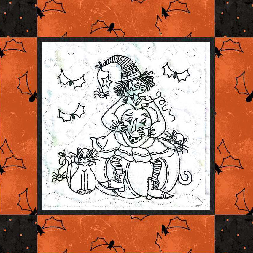 A Coven of Witches Quilt - Hand Embroidery Pattern - Shipped