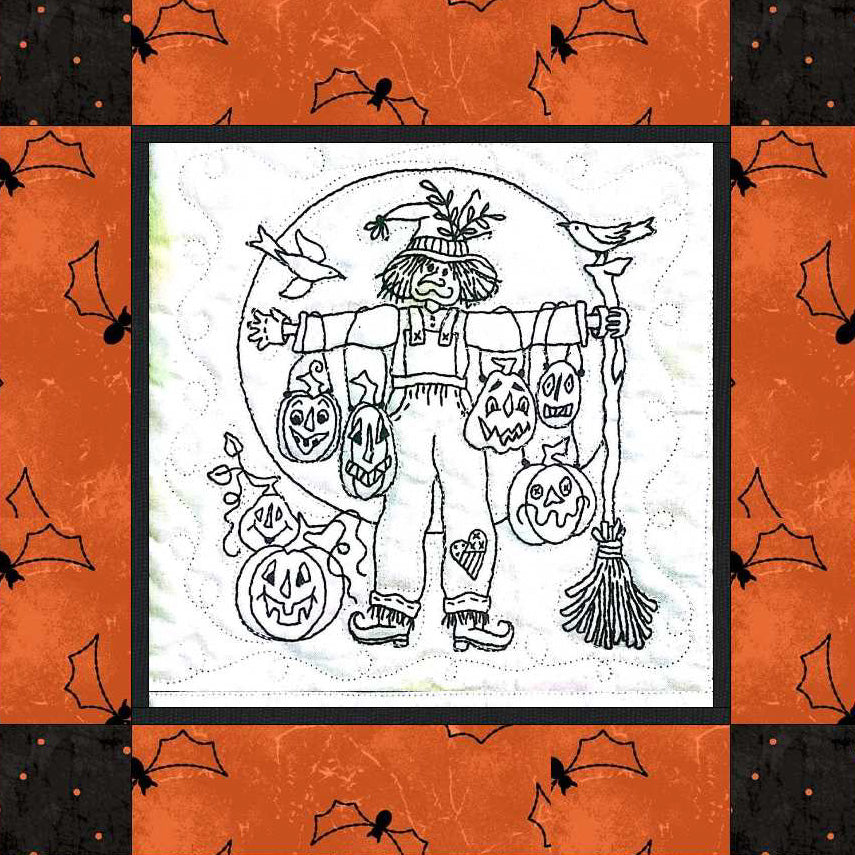 A Coven of Witches Quilt - Hand Embroidery Pattern - Shipped
