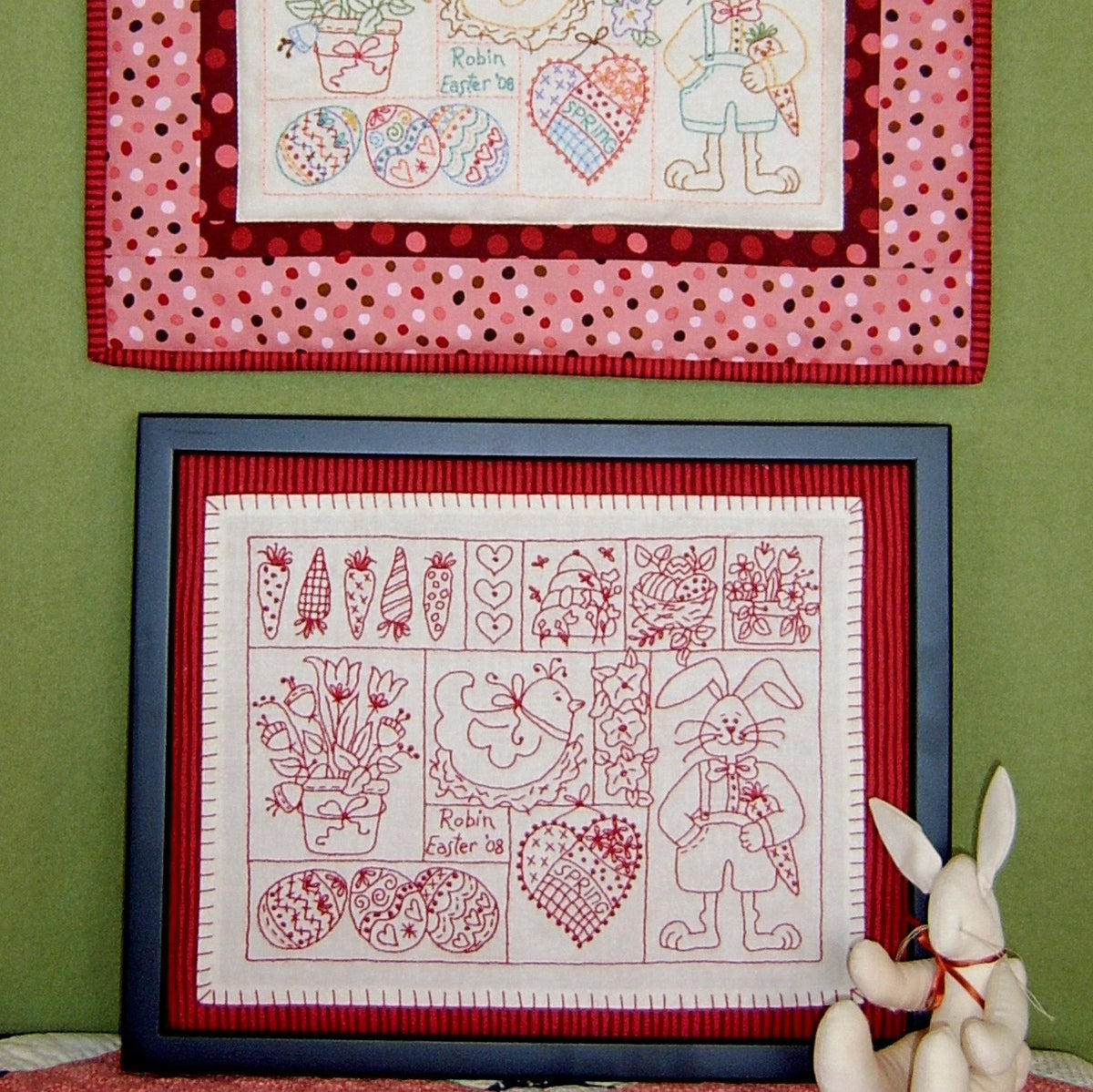 Easter Sampler - Hand Embroidery Pattern - Shipped