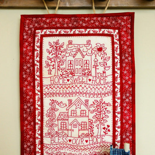 Home Sweet Home - Hand Embroidery Pattern - Shipped