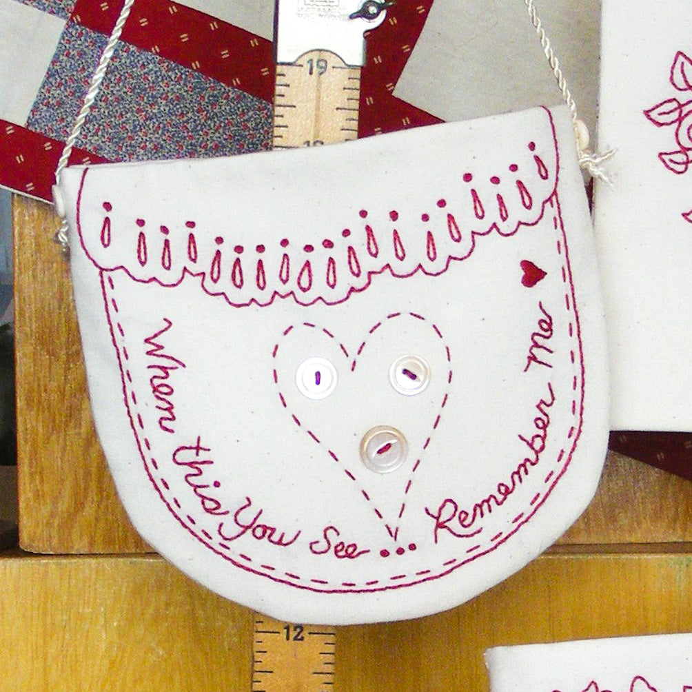 Thinking of You! - Hand Embroidery Pattern - Shipped