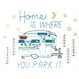 Iron-On Embroidery - Camping Adventures