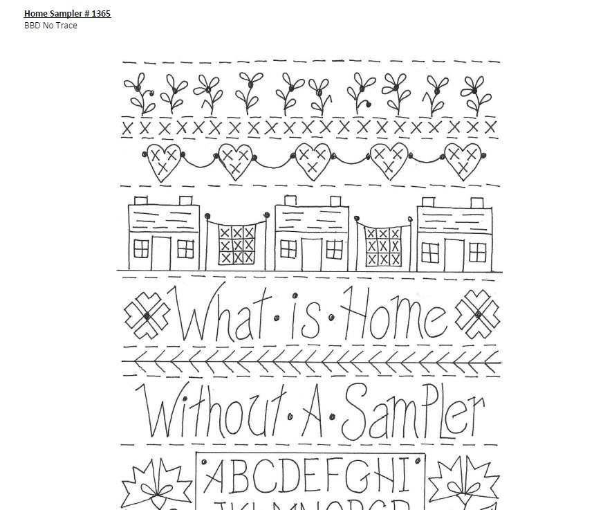 Home Sampler - BBD No-Trace