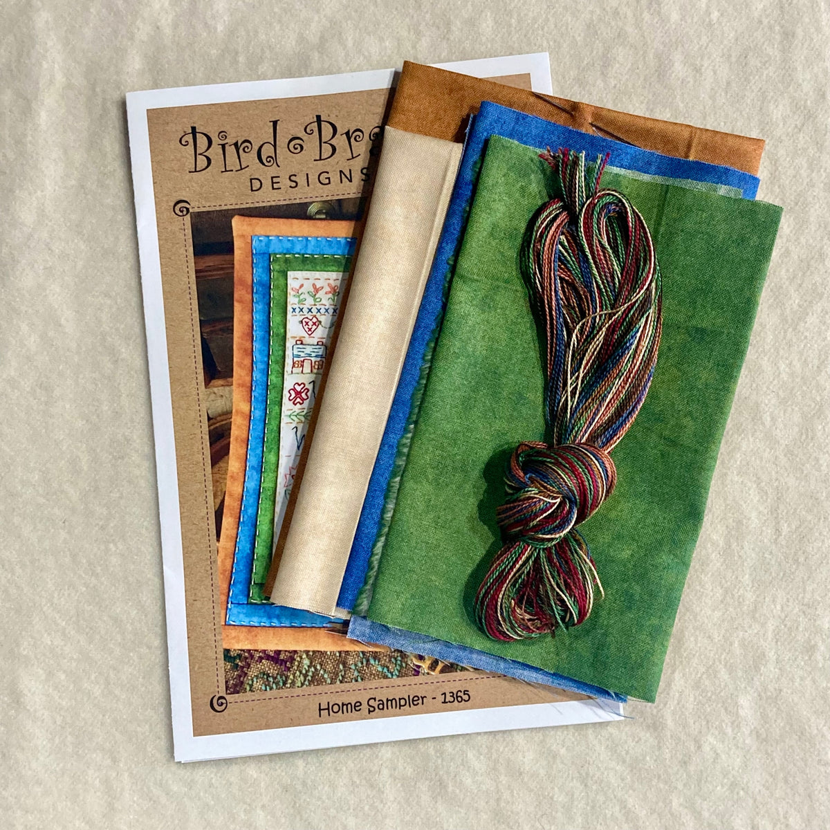 Home Sampler - Hand Embroidery Complete Kit