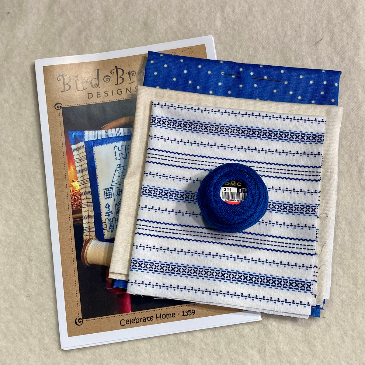 Celebrate Home - Hand Embroidery Complete Kit