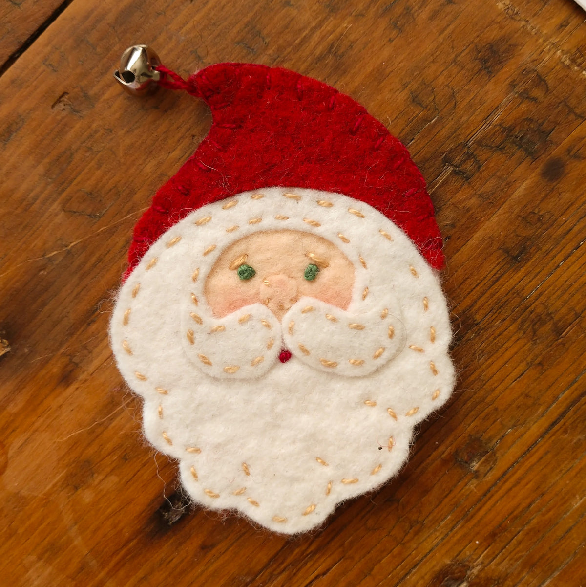 Christmas Characters - Wool Applique Pattern - Shipped
