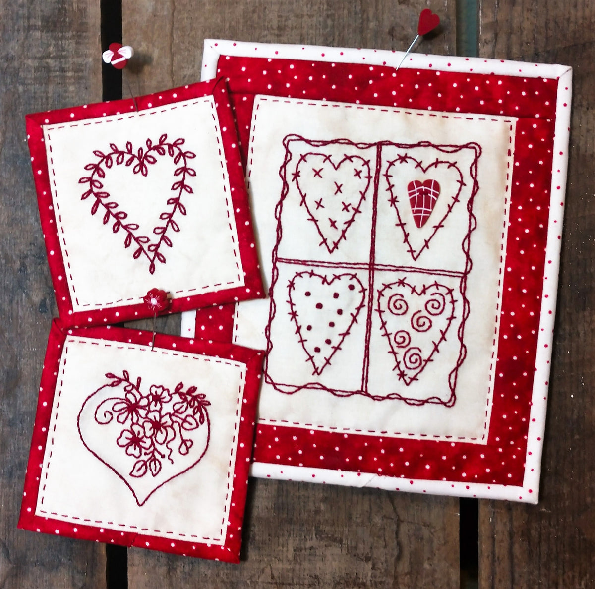 Patchwork Hearts - BBD No-Trace