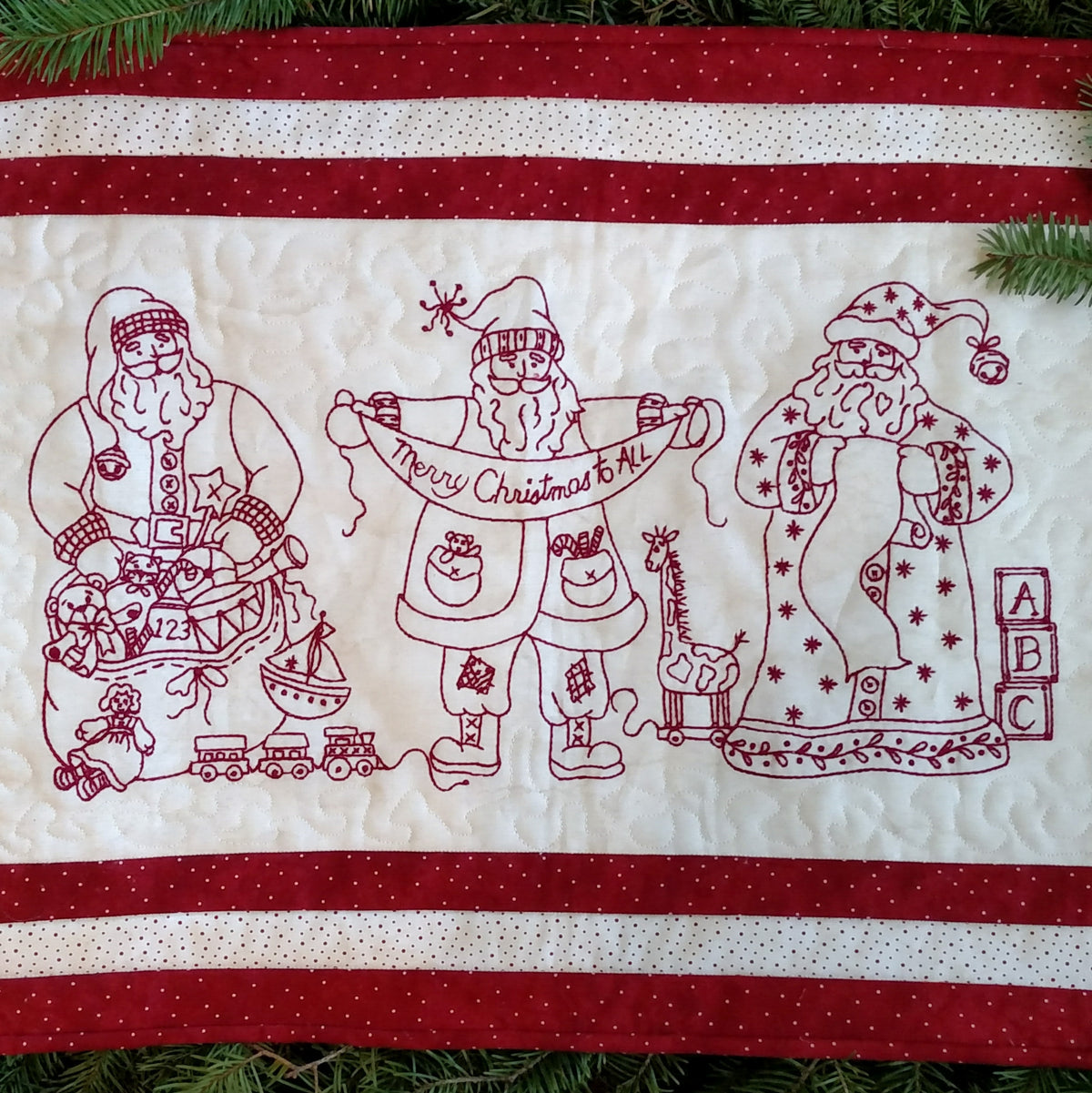 Santa Portrait Trio -  BBD No-Trace