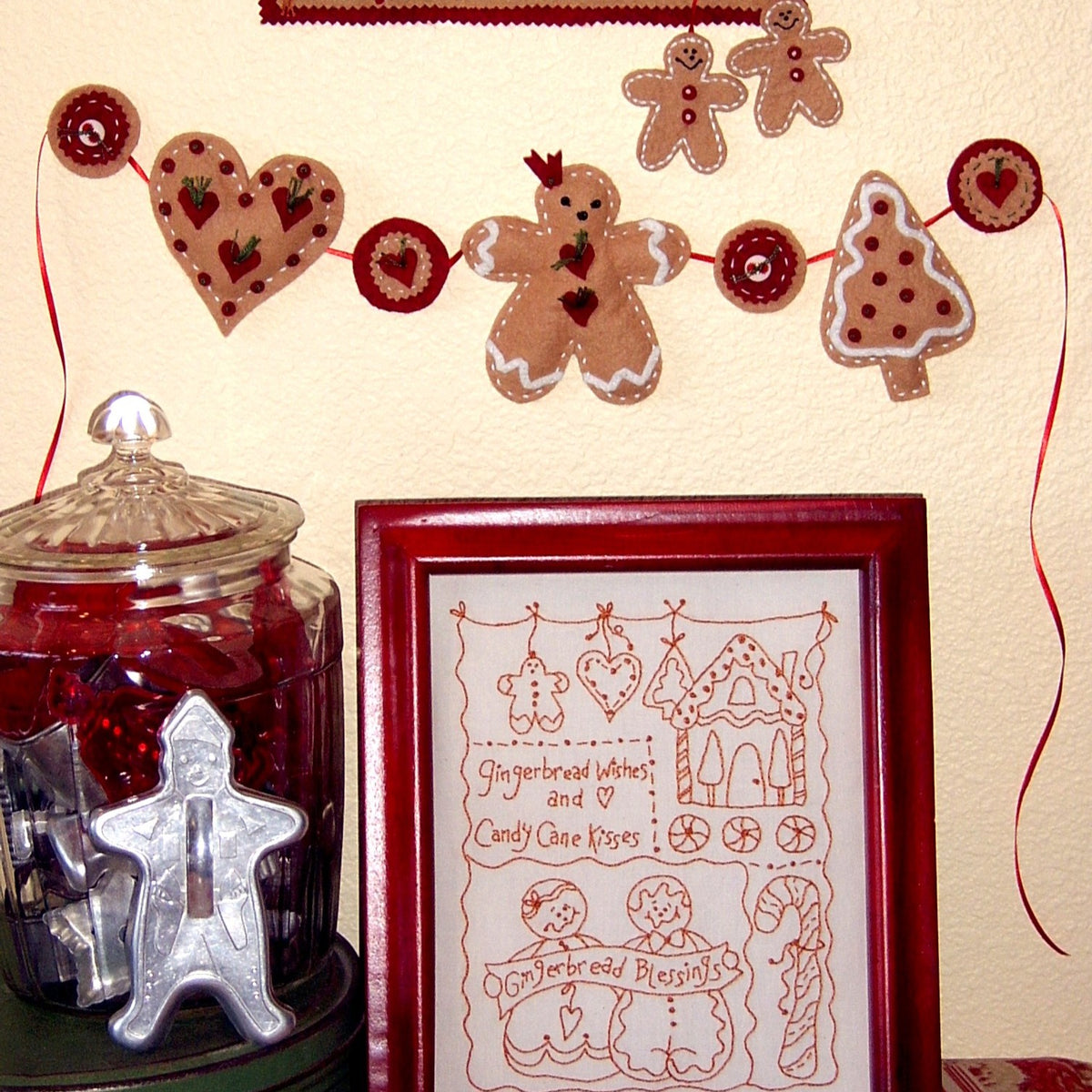 Gingerbread Blessing - Hand Embroidery Pattern - Download – Bird Brain ...