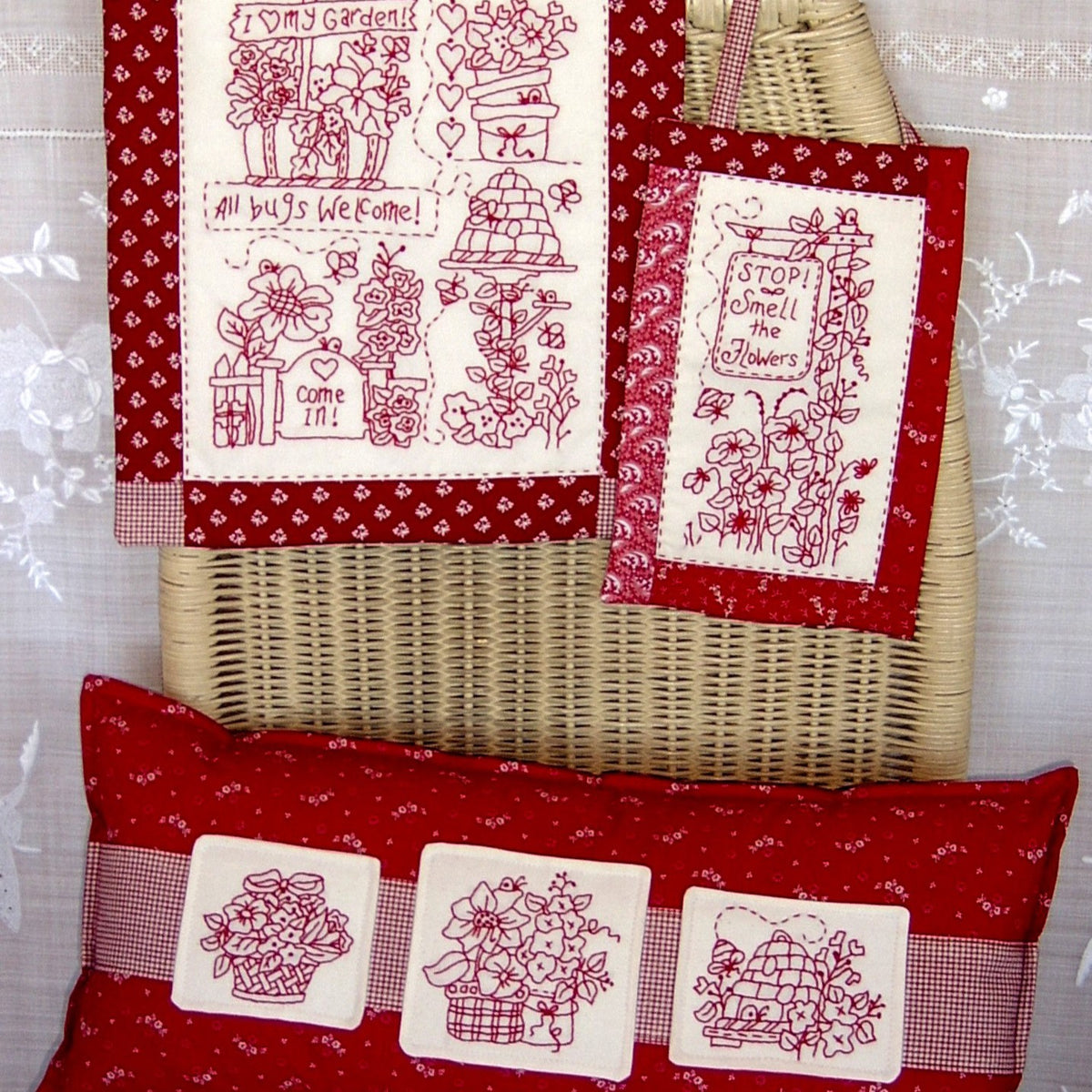 Love My Garden Pattern - Hand Embroidery Pattern - Download
