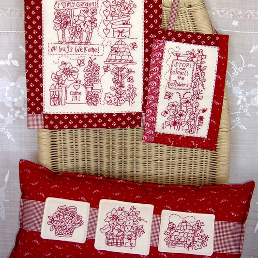 Love My Garden Pattern - Hand Embroidery Pattern - Download
