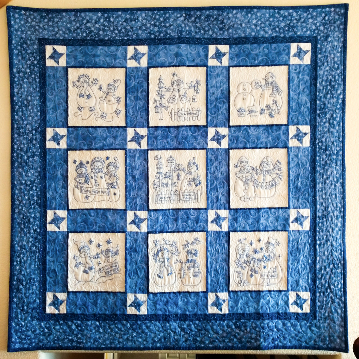 Snow Much Fun Quilt - BBD No-Trace