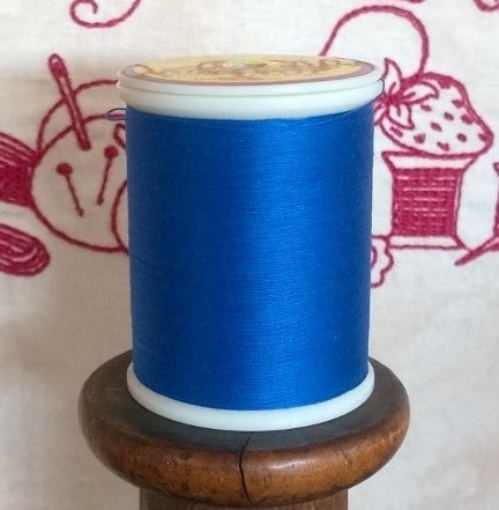Dark Bird Brain Blue Machine Embroidery Thread