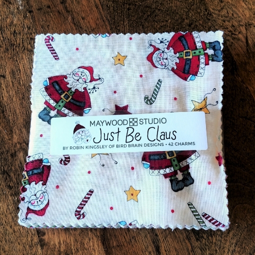 Picture of Just Be Claus 5" Charm Square Pack