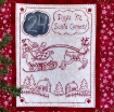 Days 'til Santa Comes - Machine Embroidery Pattern - Download