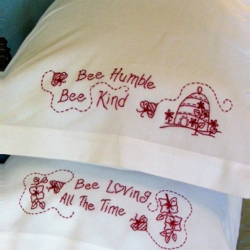 The Hummm of Bees Hand Embroidery Pattern