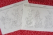 Picture of Bunny Bunch Table Runner - Hand Embroidery Pattern - Shipped