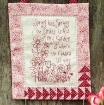 Picture of Spring Garden RedWork - Machine Embroidery Pattern - Download