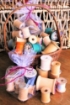 Picture of Spool Critters - Wool Applique Pattern - Shipped