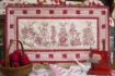 Picture of Bunny Bunch Table Runner - Hand Embroidery Pattern - Shipped