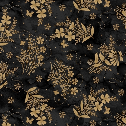Black Dyed Pure Cotton Fabric