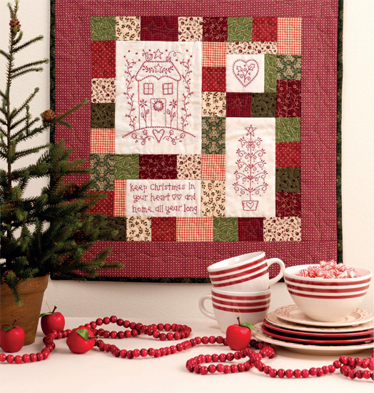 Christmas Patchwork Loves Embroidery