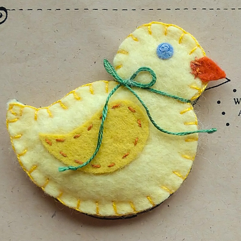 Spring Trio Wool Applique Pattern Download