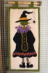 Bewitched Halloween Wall Hanging Wool Applique Pattern