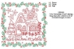 Hearts Come Home at Christmas - Machine Embroidery Pattern