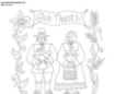 Give Thanks BlackWork - Hand Embroidery Pattern