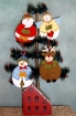 Picture of Roly-Poly Christmas Ornaments - Wool Applique Pattern - Shipped
