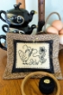 Sew Blackwork Pin Cushion Embroidery Pattern