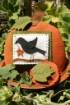 Pumpkin & Crow Pin Cushion Set - Wool Applique Pattern