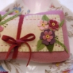 Think PINK Sachet/Pin Cushion - Wool Applique Pattern