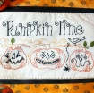 Pumpkin Time - Hand Embroidery Complete Kit