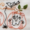 Pumpkin Time - Hand Embroidery Complete Kit