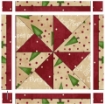 Picture of Believe in Santa Quilt - Hand Embroidery Complete Kit