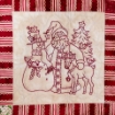 Picture of Believe in Santa Quilt - Hand Embroidery Complete Kit