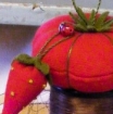 Picture of Grandma's Tomato Pin Cushion - Wool Applique Complete Kit