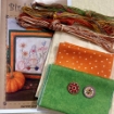 Picture of Harvest Gnome - Hand Embroidery Complete Kit