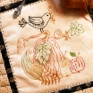 Picture of Autumn Harvest - Hand Embroidery Complete Kit